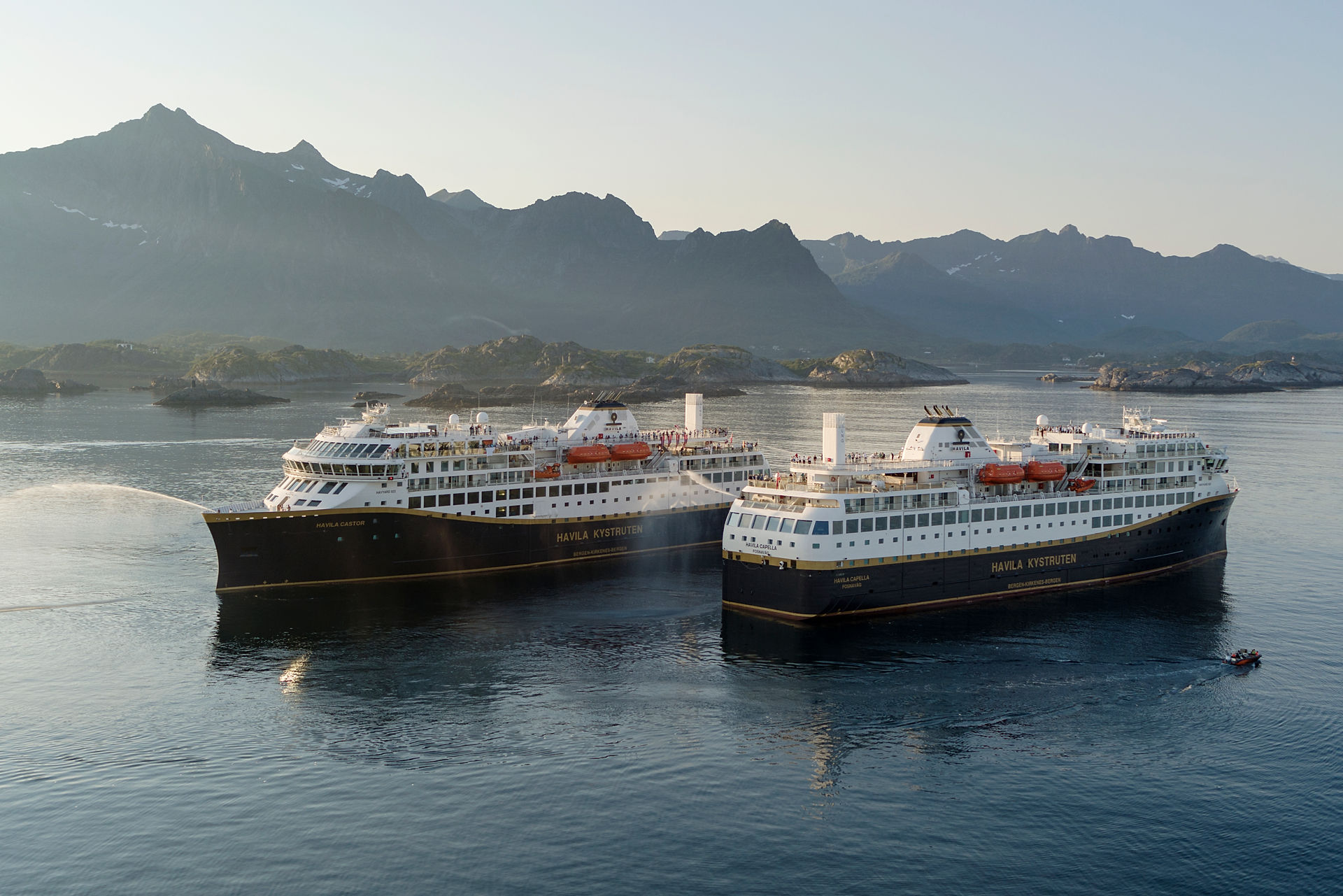 havila voyages havila castor and havila capella
